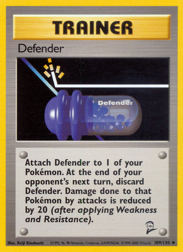 Defender (109/130) [Base Set 2] | Galaxy Games LLC