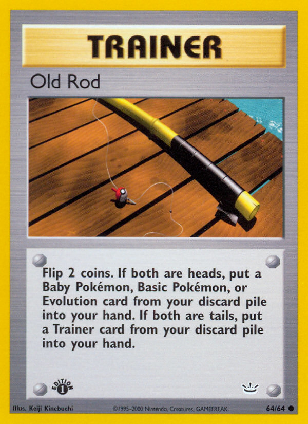 Old Rod (64/64) [Neo Revelation 1st Edition] | Galaxy Games LLC