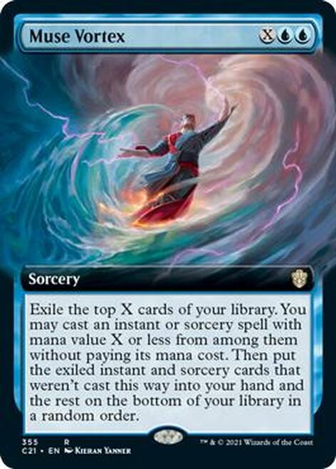 Muse Vortex (Extended Art) [Commander 2021] | Galaxy Games LLC