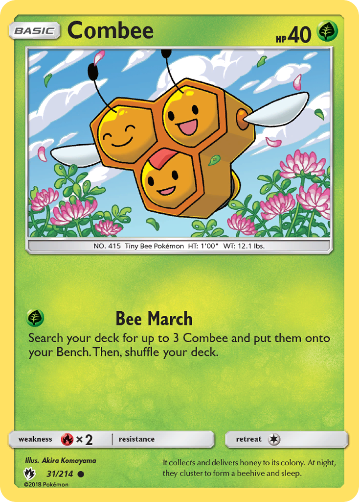 Combee (31/214) [Sun & Moon: Lost Thunder] | Galaxy Games LLC