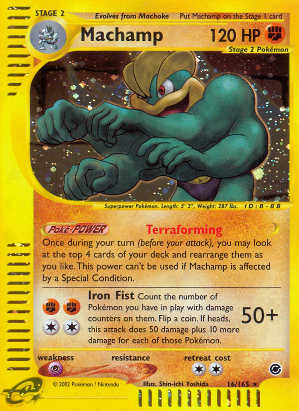 Machamp (16/165) [Expedition: Base Set] | Galaxy Games LLC