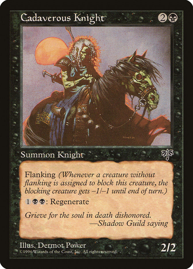 Cadaverous Knight [Mirage] | Galaxy Games LLC