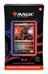 Starter Commander Deck (Chaos Incarnate) | Galaxy Games LLC