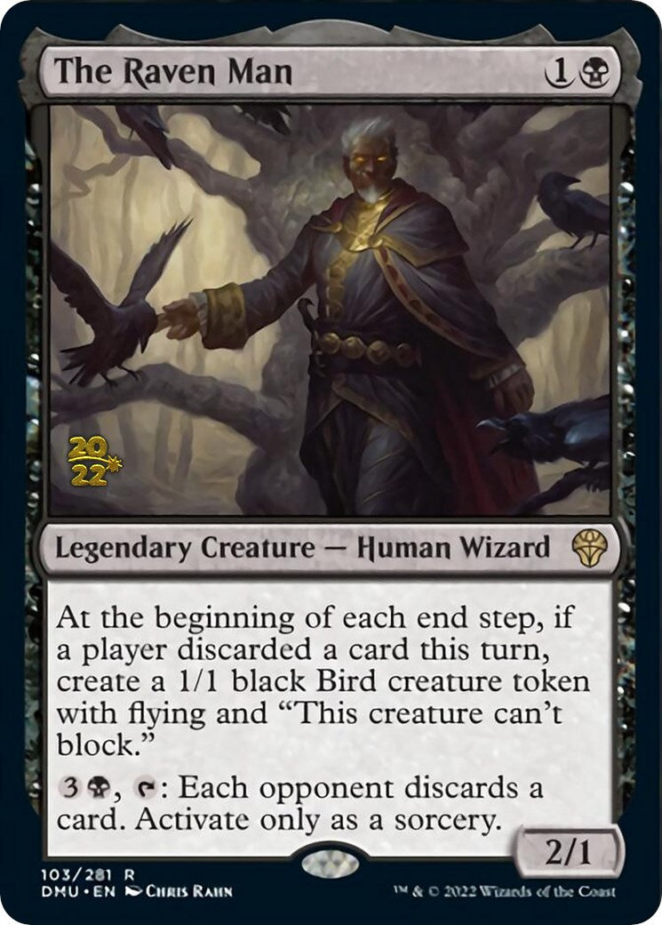 The Raven Man [Dominaria United Prerelease Promos] | Galaxy Games LLC