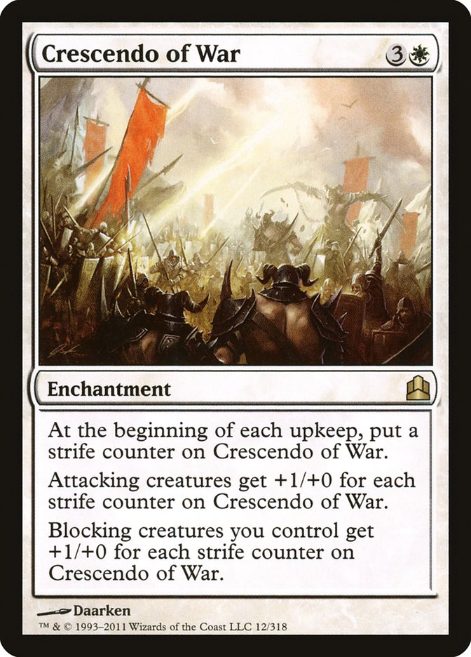 Crescendo of War [Commander 2011] | Galaxy Games LLC