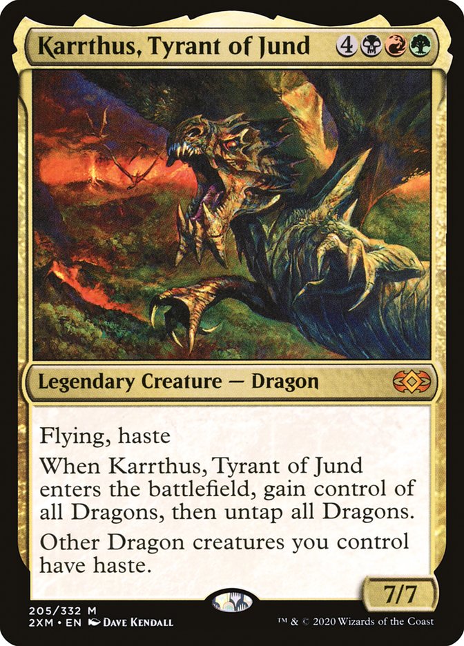 Karrthus, Tyrant of Jund [Double Masters] | Galaxy Games LLC