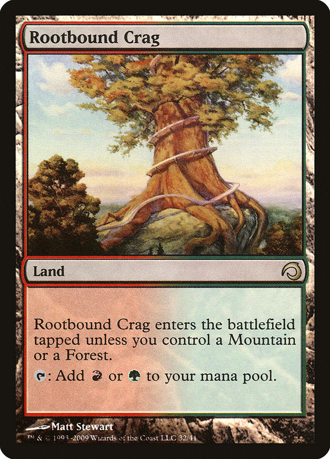 Rootbound Crag [Premium Deck Series: Slivers] | Galaxy Games LLC