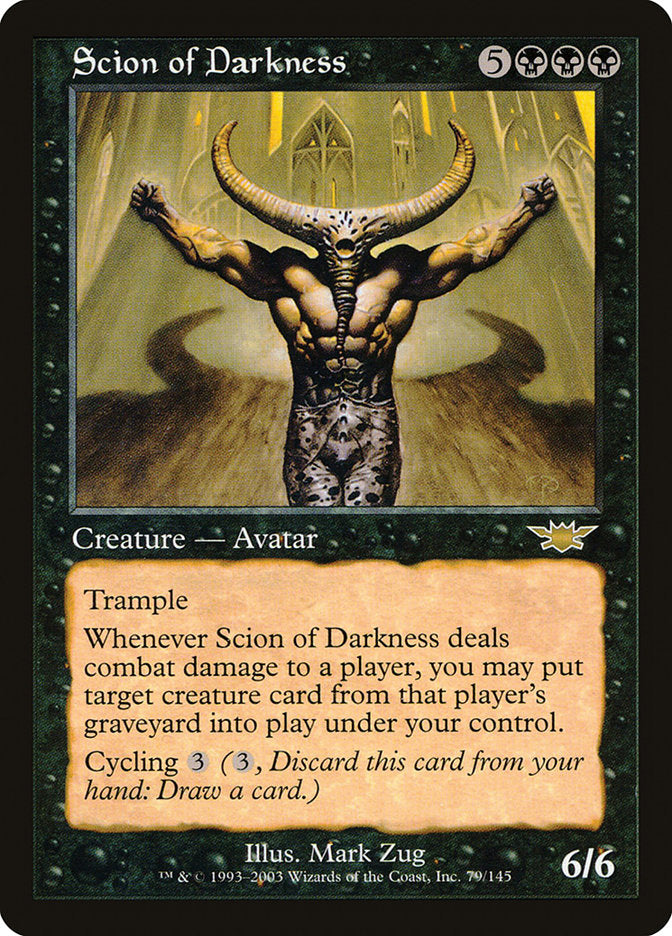 Scion of Darkness [Legions] | Galaxy Games LLC