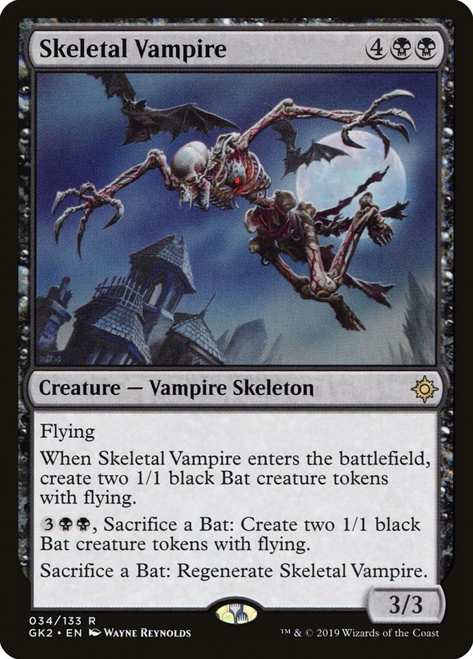 Skeletal Vampire [Ravnica Allegiance Guild Kit] | Galaxy Games LLC
