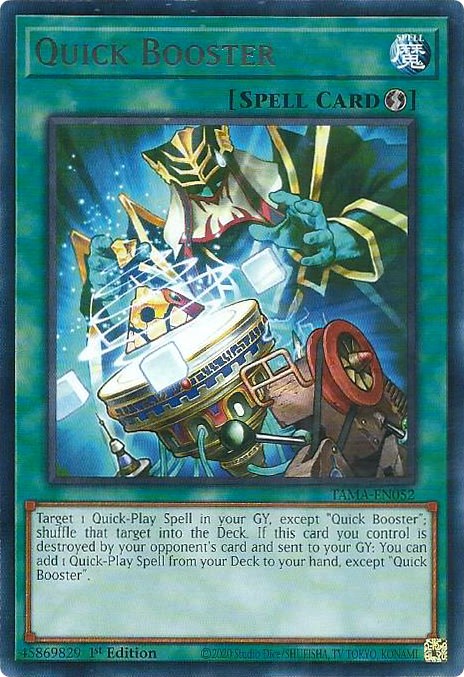 Quick Booster [TAMA-EN052] Rare | Galaxy Games LLC