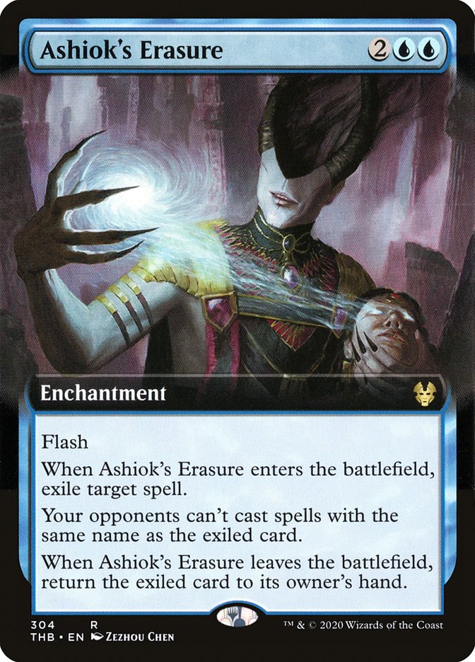 Ashiok's Erasure (Extended Art) [Theros Beyond Death] | Galaxy Games LLC