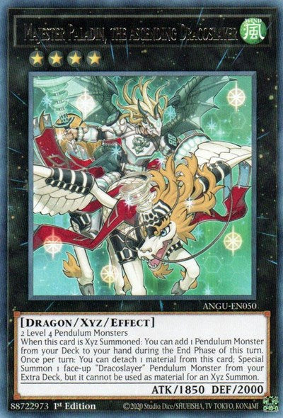 Majester Paladin, the Ascending Dracoslayer (Rare) [ANGU-EN050] Rare | Galaxy Games LLC