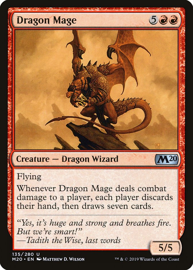 Dragon Mage [Core Set 2020] | Galaxy Games LLC