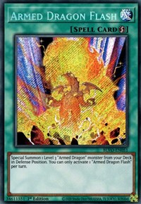 Armed Dragon Flash [BLVO-EN051] Secret Rare | Galaxy Games LLC