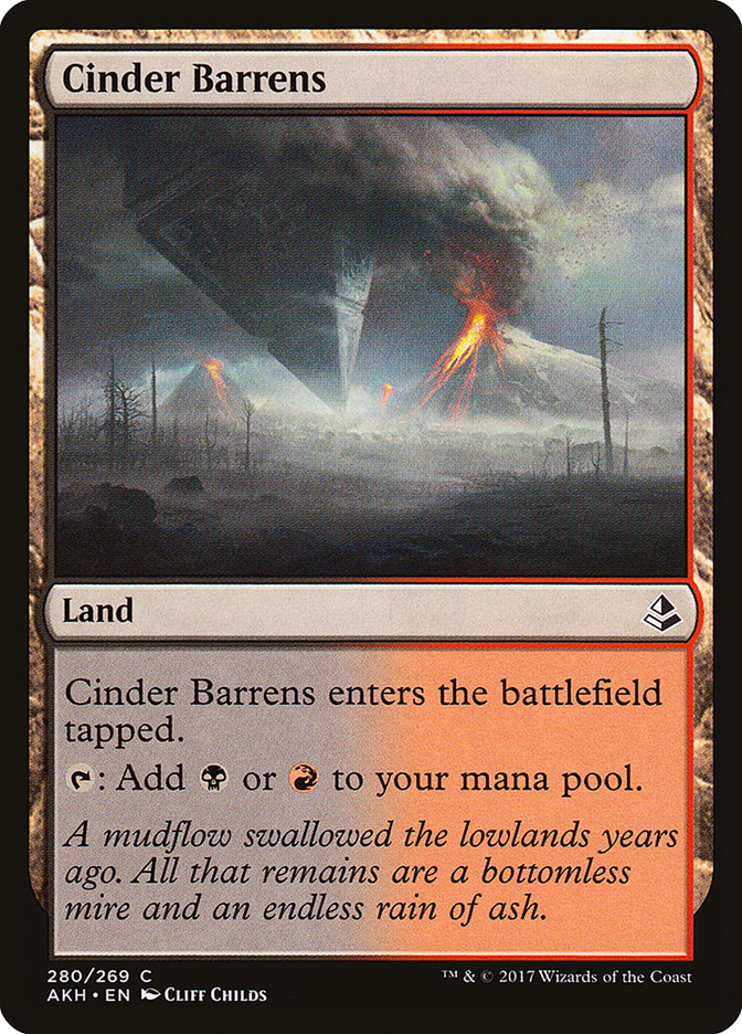 Cinder Barrens [Amonkhet] | Galaxy Games LLC