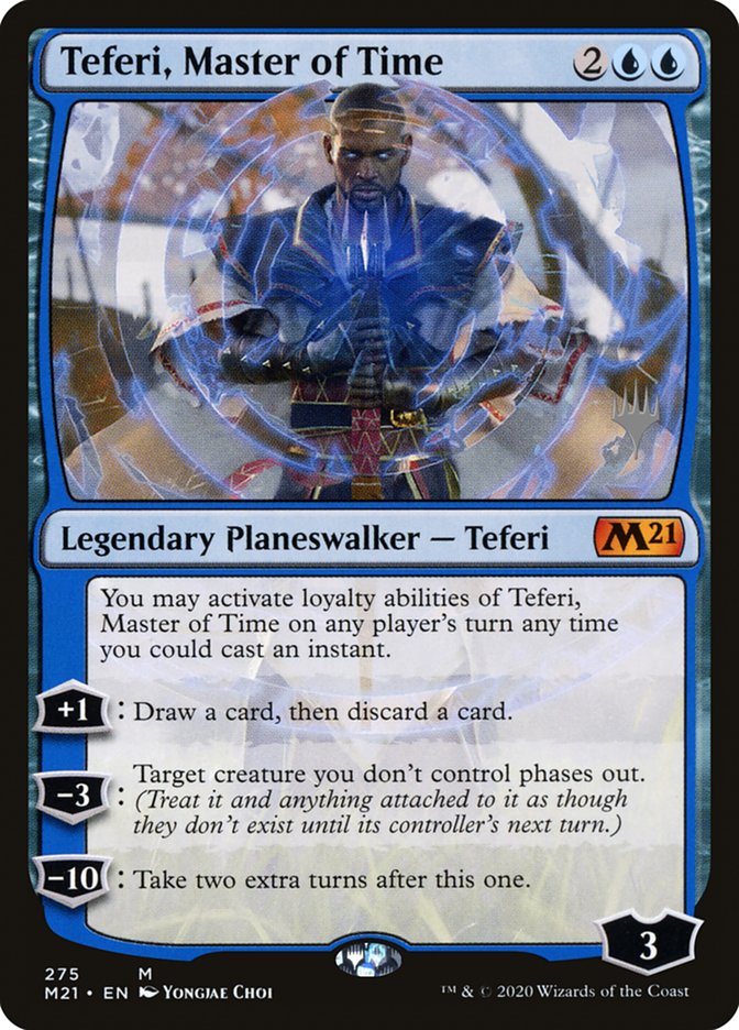 Teferi, Master of Time (Promo Pack) (275) [Core Set 2021 Promos] | Galaxy Games LLC