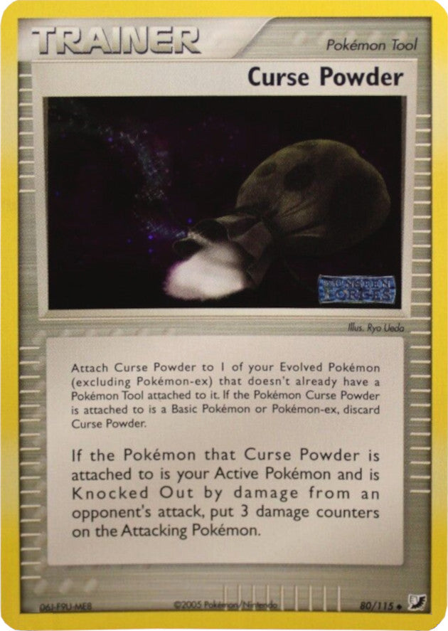 Curse Powder (80/115) (Stamped) [EX: Unseen Forces] | Galaxy Games LLC