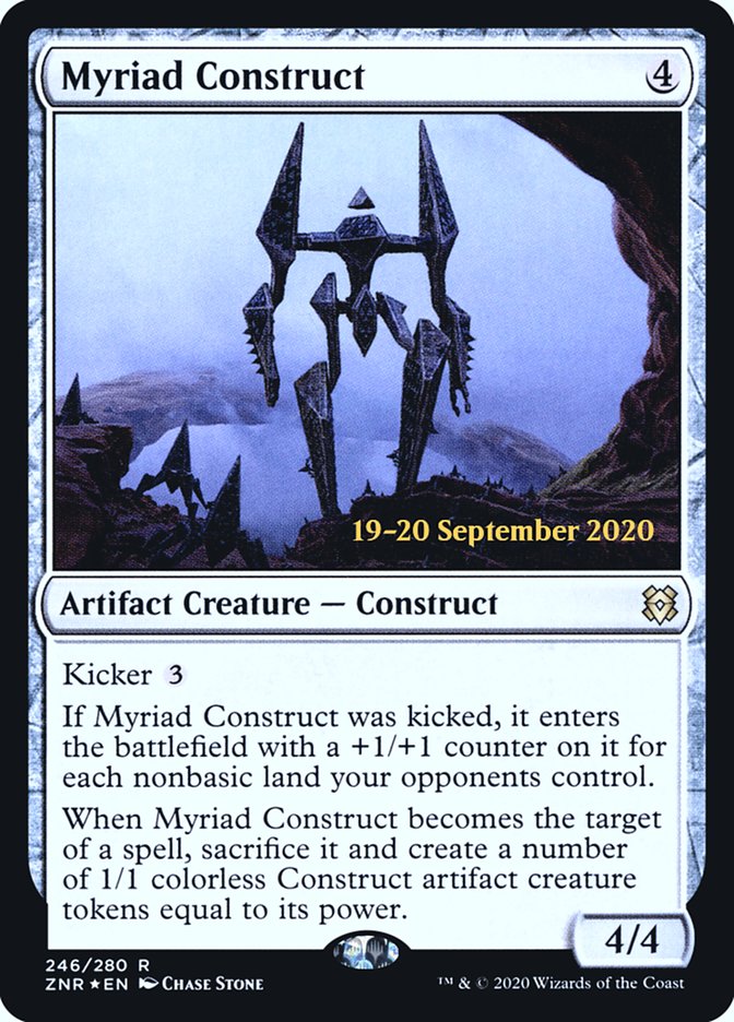 Myriad Construct [Zendikar Rising Prerelease Promos] | Galaxy Games LLC