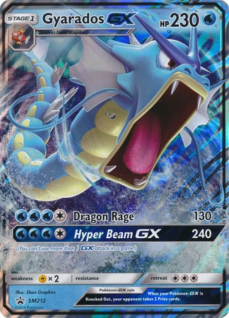 Gyarados GX (SM212) (Jumbo Card) [Sun & Moon: Black Star Promos] | Galaxy Games LLC