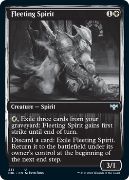 Fleeting Spirit [Innistrad: Double Feature] | Galaxy Games LLC