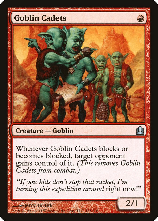 Goblin Cadets [Commander 2011] | Galaxy Games LLC