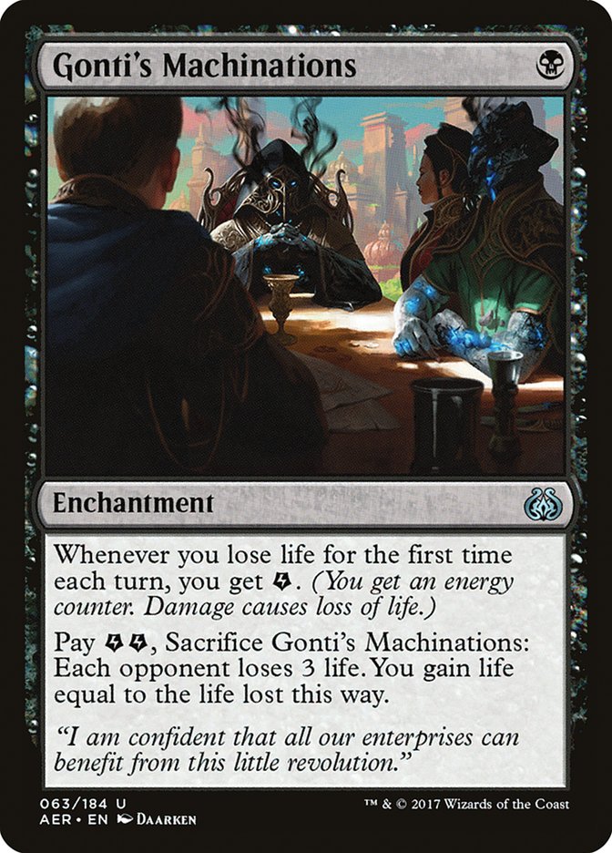 Gonti's Machinations [Aether Revolt] | Galaxy Games LLC