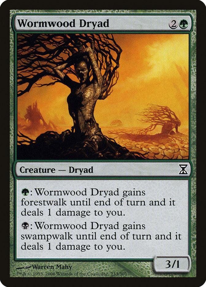 Wormwood Dryad [Time Spiral] | Galaxy Games LLC