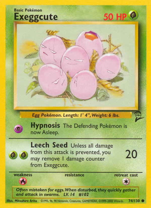 Exeggcute (74/130) [Base Set 2] | Galaxy Games LLC