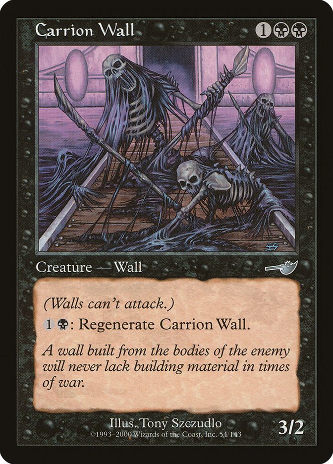 Carrion Wall [Nemesis] | Galaxy Games LLC