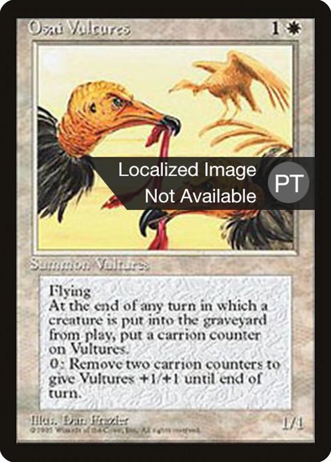 Osai Vultures [Fourth Edition (Foreign Black Border)] | Galaxy Games LLC