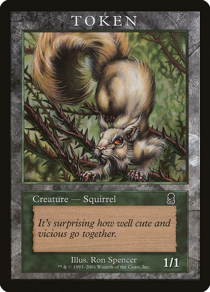 Squirrel Token [Magic Player Rewards 2002] | Galaxy Games LLC