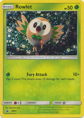 Rowlet (SM01) (General Mills Promo) [Sun & Moon: Black Star Promos] | Galaxy Games LLC