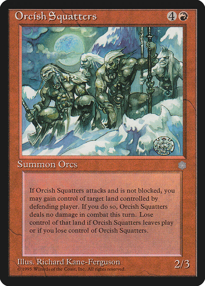 Orcish Squatters [Ice Age] | Galaxy Games LLC