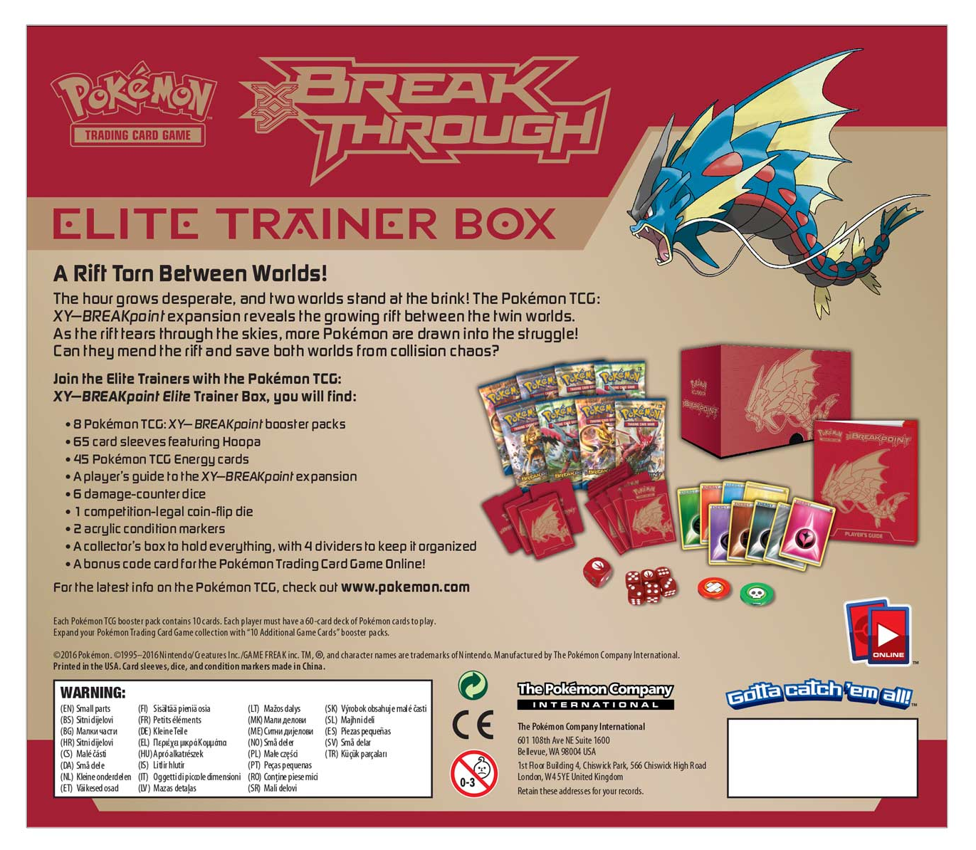 XY: BREAKpoint - Elite Trainer Box | Galaxy Games LLC