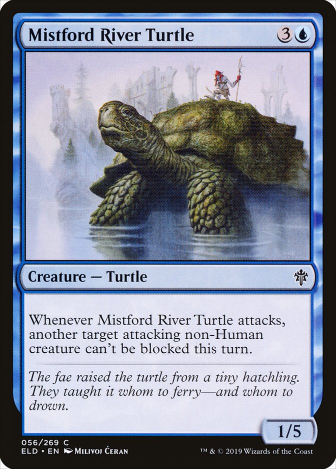 Mistford River Turtle [Throne of Eldraine] | Galaxy Games LLC