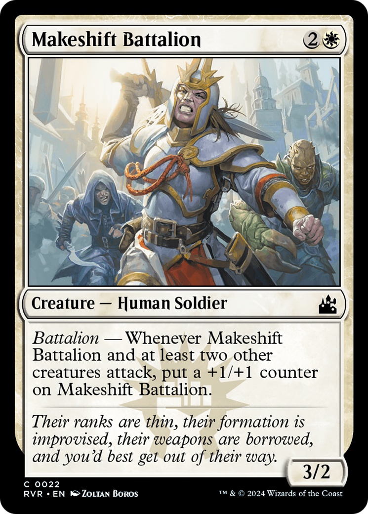 Makeshift Battalion [Ravnica Remastered] | Galaxy Games LLC