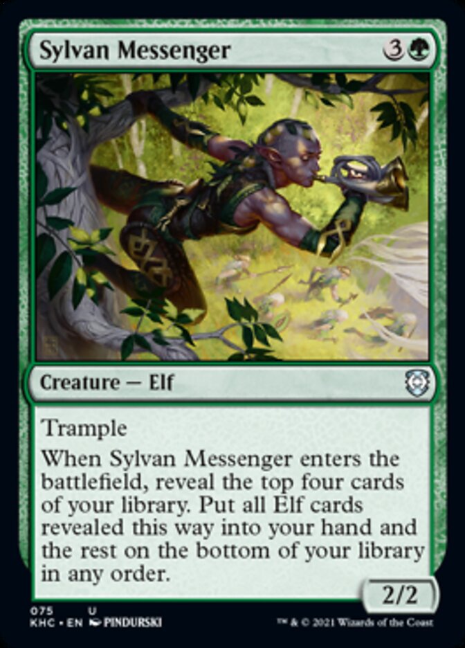 Sylvan Messenger [Kaldheim Commander] | Galaxy Games LLC