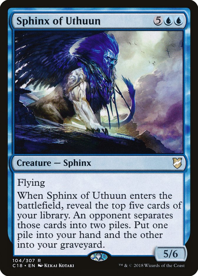 Sphinx of Uthuun [Commander 2018] | Galaxy Games LLC