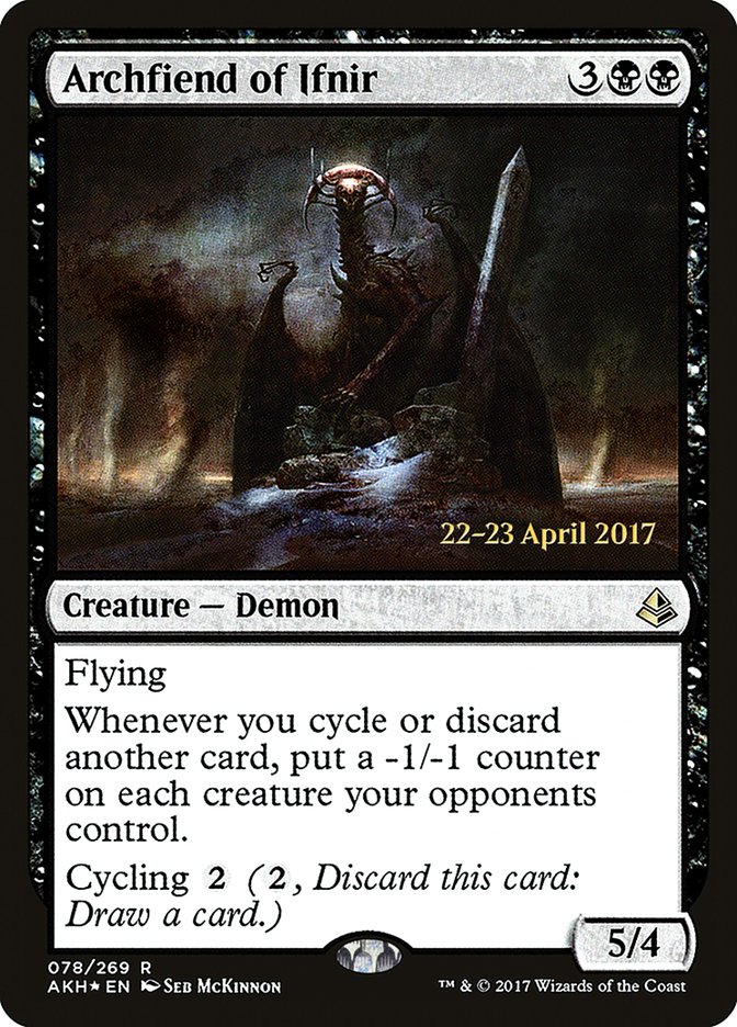 Archfiend of Ifnir [Amonkhet Prerelease Promos] | Galaxy Games LLC