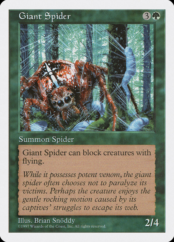 Giant Spider [Fifth Edition] | Galaxy Games LLC