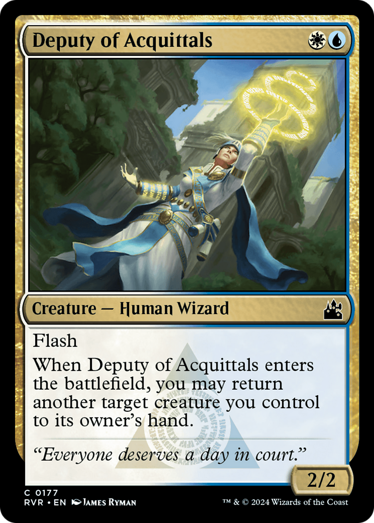 Deputy of Acquittals [Ravnica Remastered] | Galaxy Games LLC