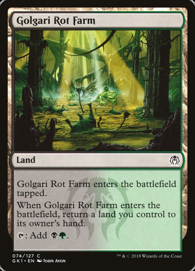 Golgari Rot Farm [Guilds of Ravnica Guild Kit] | Galaxy Games LLC