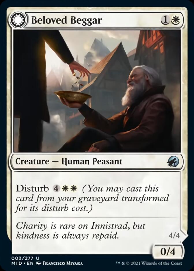 Beloved Beggar // Generous Soul [Innistrad: Midnight Hunt] | Galaxy Games LLC