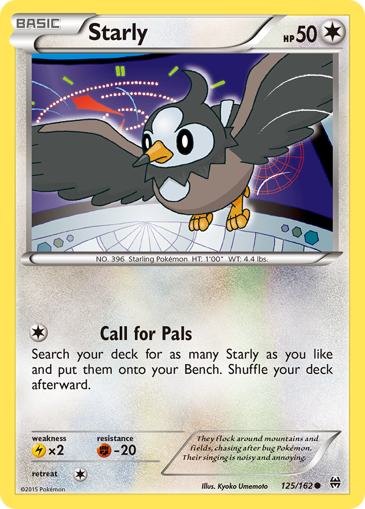 Starly (125/162) [XY: BREAKthrough] | Galaxy Games LLC