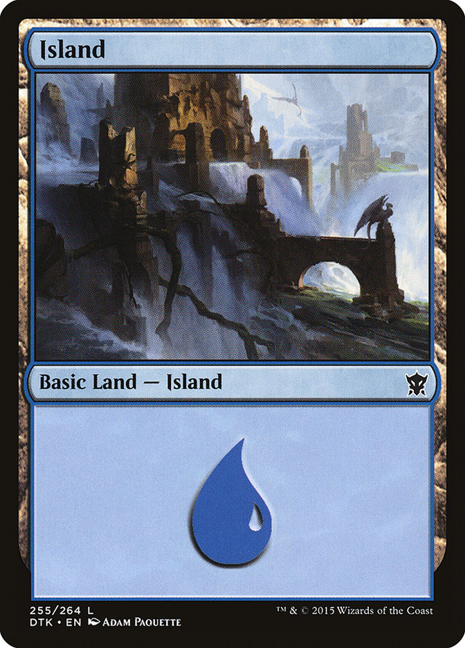 Island (255) [Dragons of Tarkir] | Galaxy Games LLC