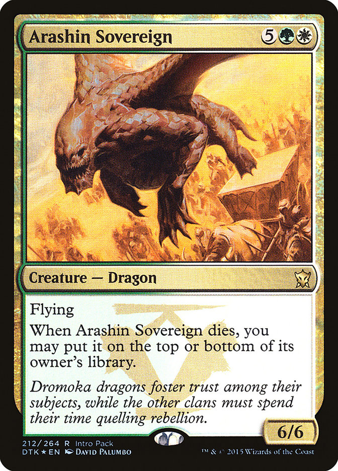 Arashin Sovereign (Intro Pack) [Dragons of Tarkir Promos] | Galaxy Games LLC