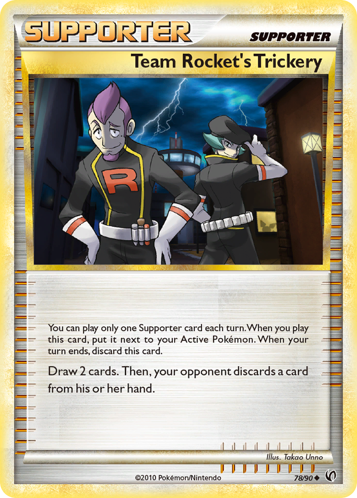 Team Rocket's Trickery (78/90) [HeartGold & SoulSilver: Undaunted] | Galaxy Games LLC