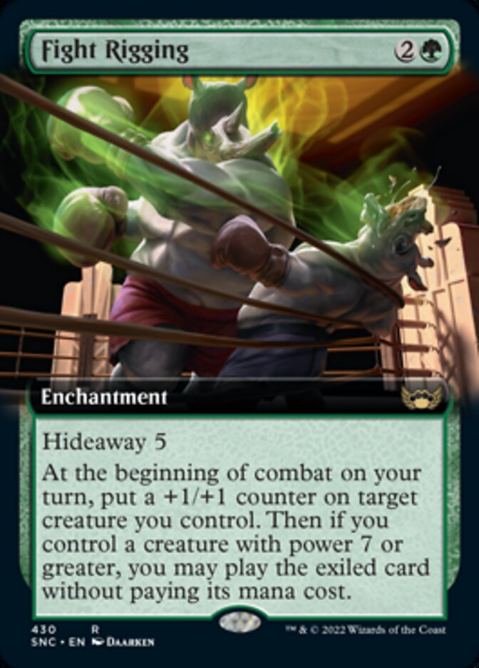 Fight Rigging (Extended Art) [Streets of New Capenna] | Galaxy Games LLC
