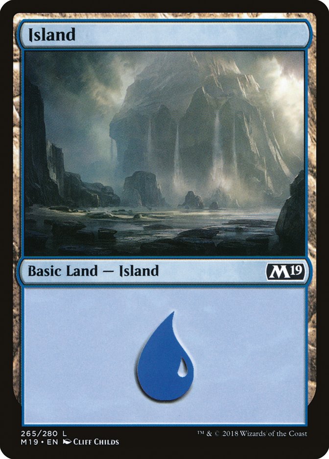 Island (265) [Core Set 2019] | Galaxy Games LLC