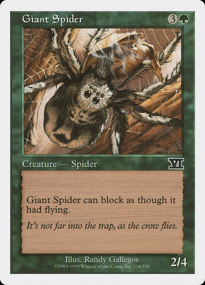 Giant Spider [Classic Sixth Edition] | Galaxy Games LLC